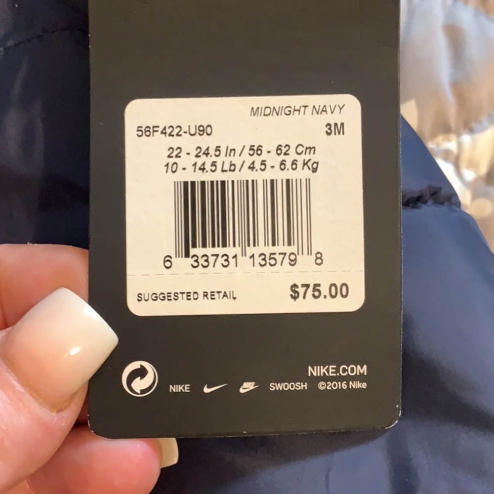 Nike snowsuit for 3 months